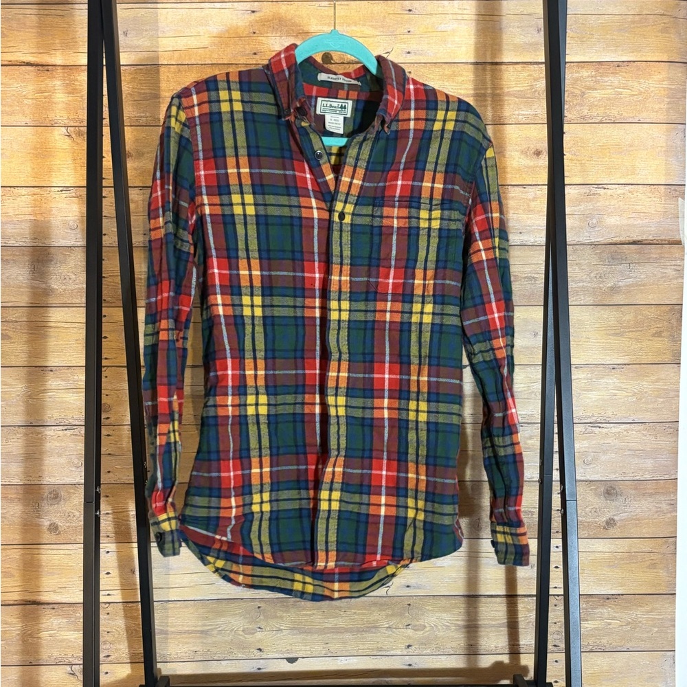 L.L. Bean Plaid Flannel